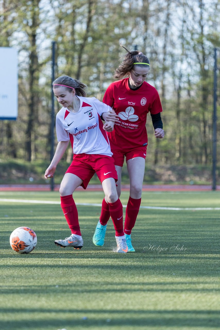 Bild 89 - wBJ Walddoerfer - Eimsbuettel : Ergebnis: 5:3